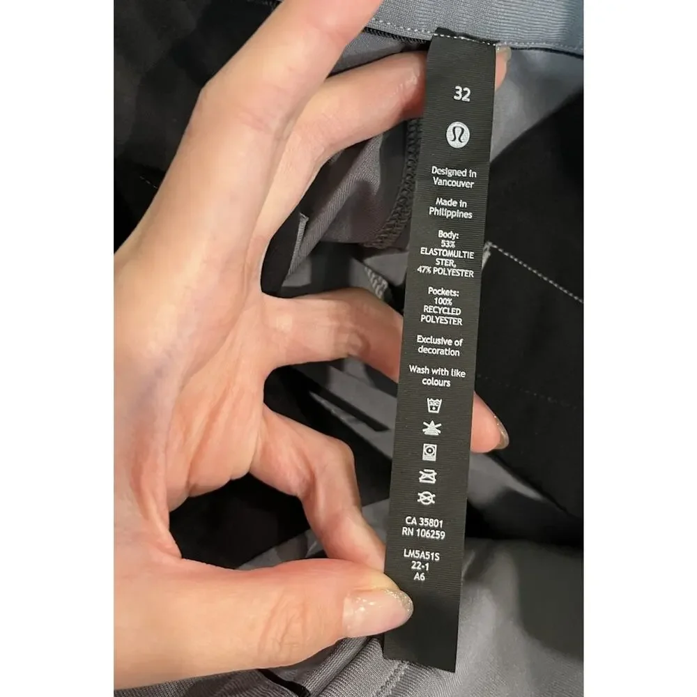 lululemon athletica hand measurements